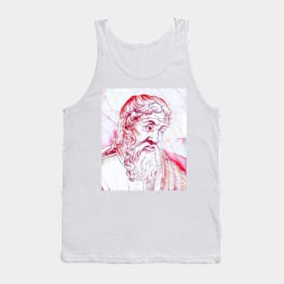 Strabo Portrait | Strabo Artwork | Line Art Tank Top